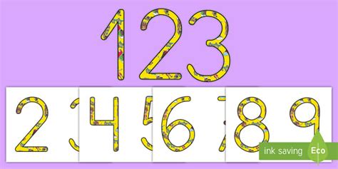 Números de exposición: Carnaval (letra ligada) - Twinkl