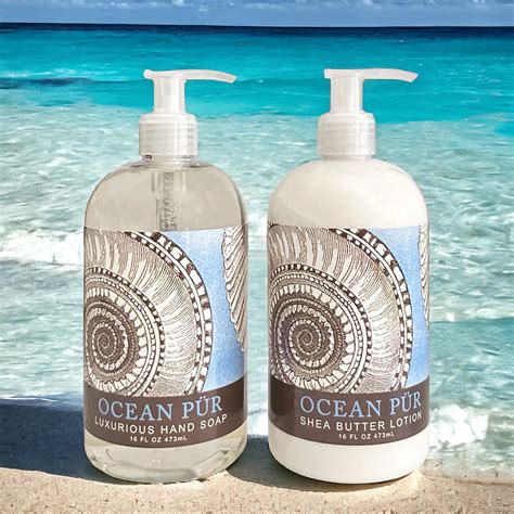 GREENWICH BAY Trading OCEAN PUR Sea Kelp Shea Butter Hand Soap 16 oz