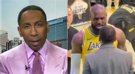 Stephen A Smith Addresses Confrontation With LeBron James