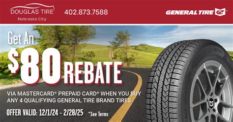 Douglas Tire Inc - National Tire Rebates
