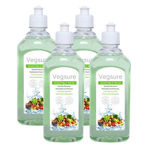 Vegsure Vegetable & Fruit Wash (100 ml) – Aarogyam - The Wellness Store