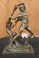 Vintage Style Victorian Bronze Clad Statue Sculpture | Ubuy India