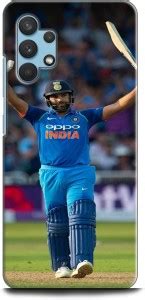 Wall Art Back Cover for SAMSUNG Galaxy A32 ROHIT SHARMA, BCCI,CRICKETER ...