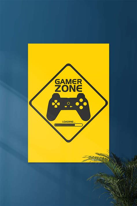 GAMER ZONE | LOADING | GAME POSTERS | Posterized.in