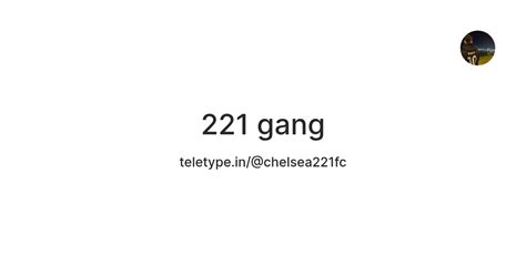 221 gang — Teletype