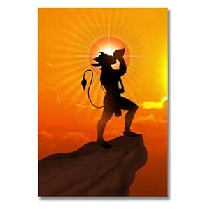 Lord Hanuman | Hindu God Posters for Wall | A3 and A4 sizes | 400 GSM ...