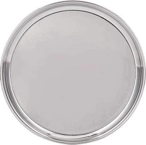 Buy neelam - SBCT009P Stainless Steel 9 22G Plate Buffet, 20 cm, Silver ...