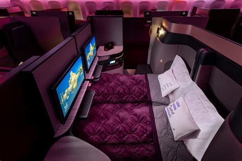 Qatar Airways Business Class 的图像结果