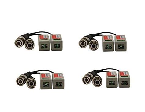 LipiWorld® Video Balun AHD CVI TVI Coax to UTP Cat6 Connector HD 720P ...