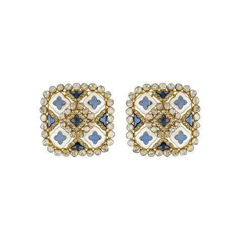 Four-Point Setarah Studs – Kalajee Jewellery