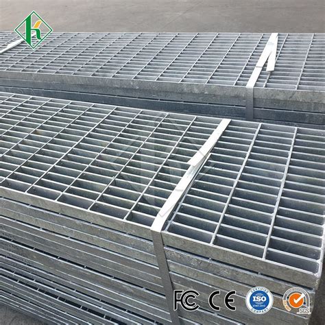 Kaiheng Plain Plate Steel Grating Manufacturers 25X3 Steel Grating China Plantform Steel Grating ...
