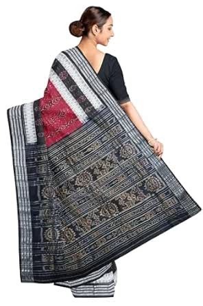 Buy COTTONSILK & KHANDUAPATA Women Ethnic Odisha Sambalpuri Printed ...