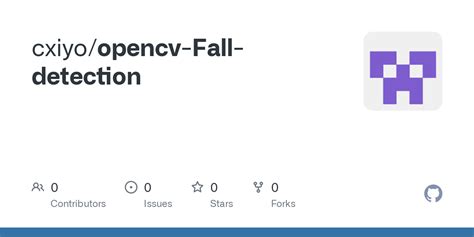 Fall Detection in OpenCV 的图像结果