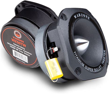 Gravity 1x Wz50tw 1500w Heavy Duty Titanium Super Tweeter Loud ...