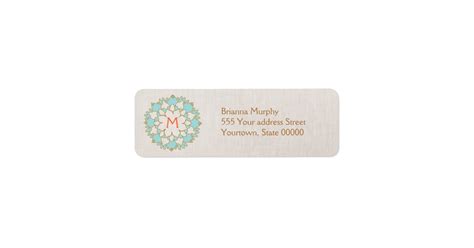 Image result for Monogrammed Return Address Labels