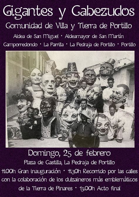 La comunidad de villa y tierra de Portillo recupera la fiesta de los ...