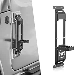 YZONA for JK JL JT Hinge Step Foldable Foot Pedal with Bottle Opener ...