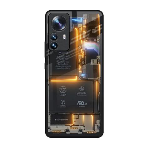 Glow Up Skeleton Mi 12 Pro 5G Glass Back Cover - Flat 35% Off On Mi 12 ...
