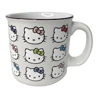 Hello Kitty with Glittered Bows Ceramic Mug, 20oz