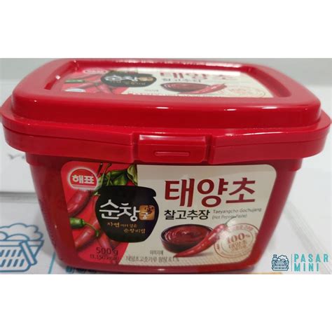 Sajo Taeyangcho Gochujang (Hot Pepper Paste) 500g | Shopee Philippines