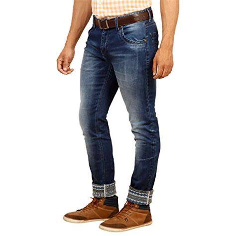 Provogue Men's Jeans Blue : Amazon.in: Clothing & Accessories