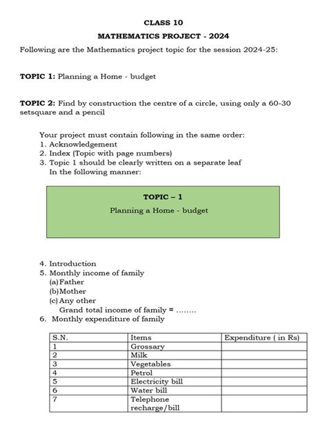 Class 10 Maths Project Files 的图像结果