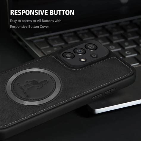 Vaku ® Samsung Galaxy A33 5G Astrid Luxury PU Leather Electroplated ...