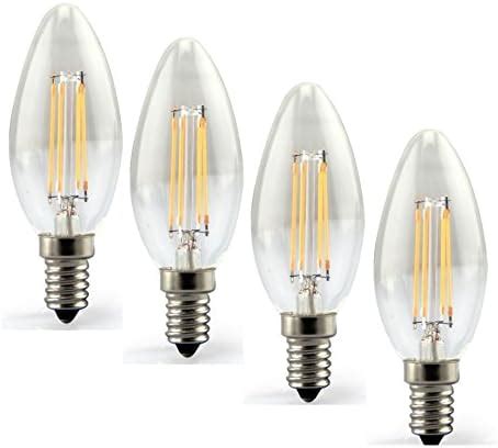 Buy LED Filament Bulb 6W -Round (45MM)-E14- Color-Warm White(2700K ...