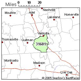 Zip 31601 (Valdosta, GA) Rankings
