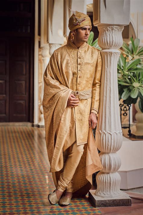 Buy Men's Wedding Wear, Sherwanis, Kurtas & Accessories at Tasva