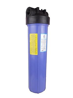 KRPLUS 20 Inch Jumbo Big Blue Whole House Water Filter Housing Pre ...