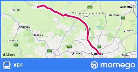 First Leeds X84 Bus Route | Live Bus Times