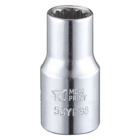 Buy 1/4 in Drive, 3/16" Triple Square SAE Socket, 12 Points Online at ...