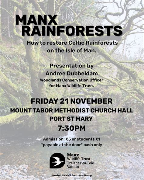 Manx Rainforest: Restoring the Celtic Rainforests of the Isle of Man ...