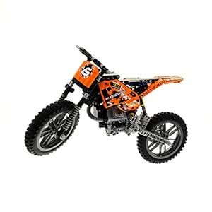LEGO Technic Moto Cross Bike Building Set,Multicolor, 253 Pcs : Amazon ...