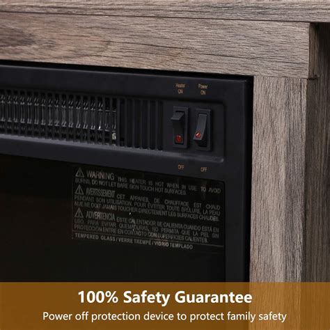 Top Space Electric Fireplace TV Stand Entertainment Center Corner ...