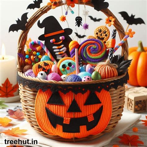 Halloween Decoration Ideas for Trick or Treat Basket