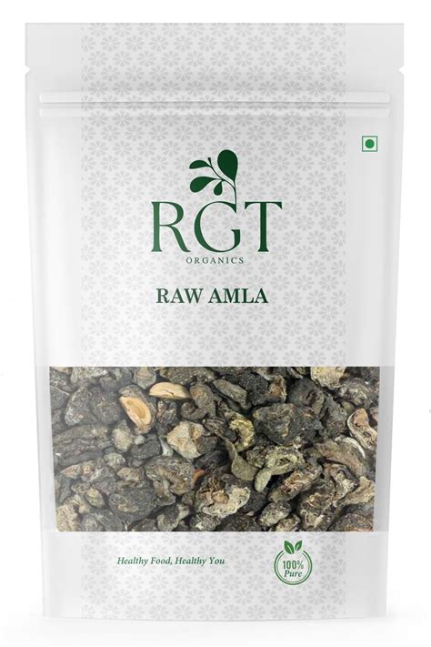 RGT ORGANICS Dry Amla Pieces 200Gm Sukha Awla For Eating Organic Dry ...