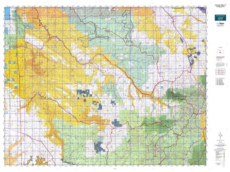 Colorado GMU 70 Map – MyTopo Map Store