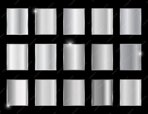 50+ Free Silver Textures Set