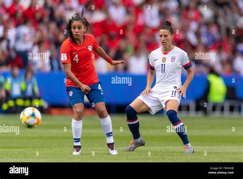 Ali Krieger (Usa) Francisca Lara (Chile) during the FIFA Women's World ...
