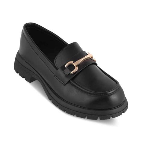 Buy Black Women's Loafers - The Helsi Black | Tresmode