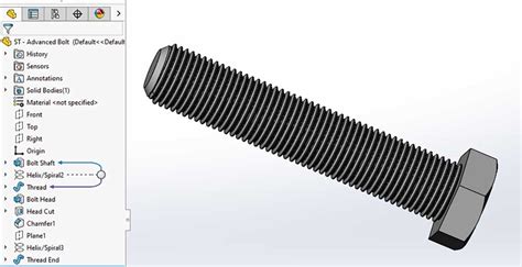 Thread in SolidWorks 的图像结果