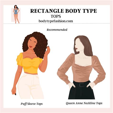 How to Choose Tops for the Rectangle Body Shape 12 | Rectangle body ...