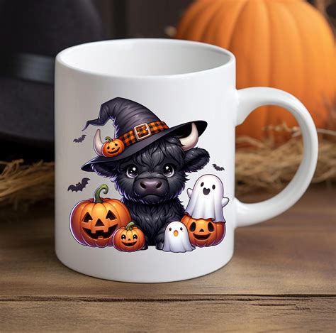 Cute Highland Cow Halloween This is Bull Sheet, Highland Cow Witch ...