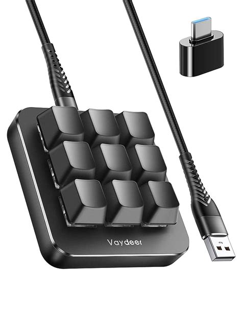 Amazon.in: Buy VAYDEER One-Handed Mechanical Keyboard Support NKRO ...