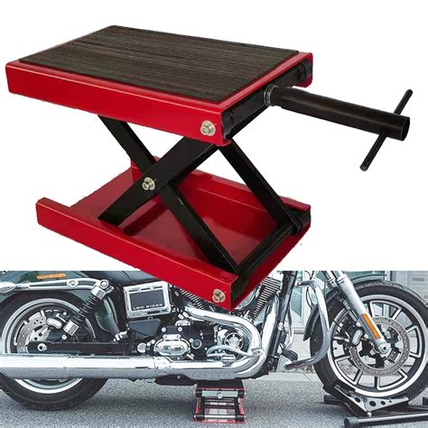 Buy 1100 LB Motorbike Stand Lift Jack, Adjustable Motorcycle Lift Table ...