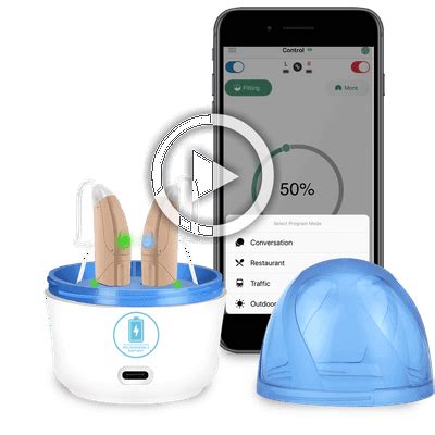 Buy DiscoMax Bluetooth Rechargeable Hearing Aids - smart phone App for ...