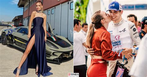F1 star Esteban Ocon's girlfriend Elena Berri is a head-turner and ...