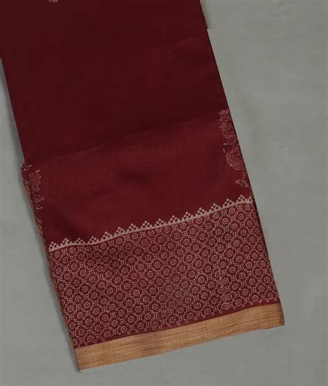 Buy Light Purple Kota Cotton Saree T415485